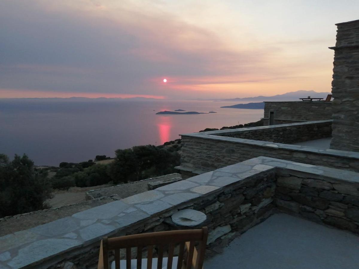 Aegean Deep Blue Andros Ano Aprovato Daire Dış mekan fotoğraf