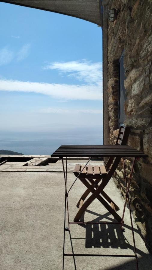 Aegean Deep Blue Andros Ano Aprovato Daire Dış mekan fotoğraf
