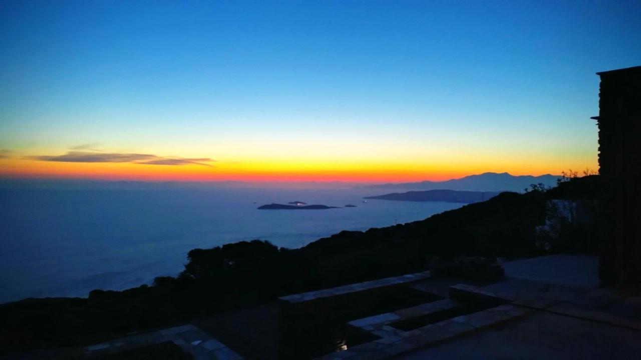 Aegean Deep Blue Andros Ano Aprovato Daire Dış mekan fotoğraf