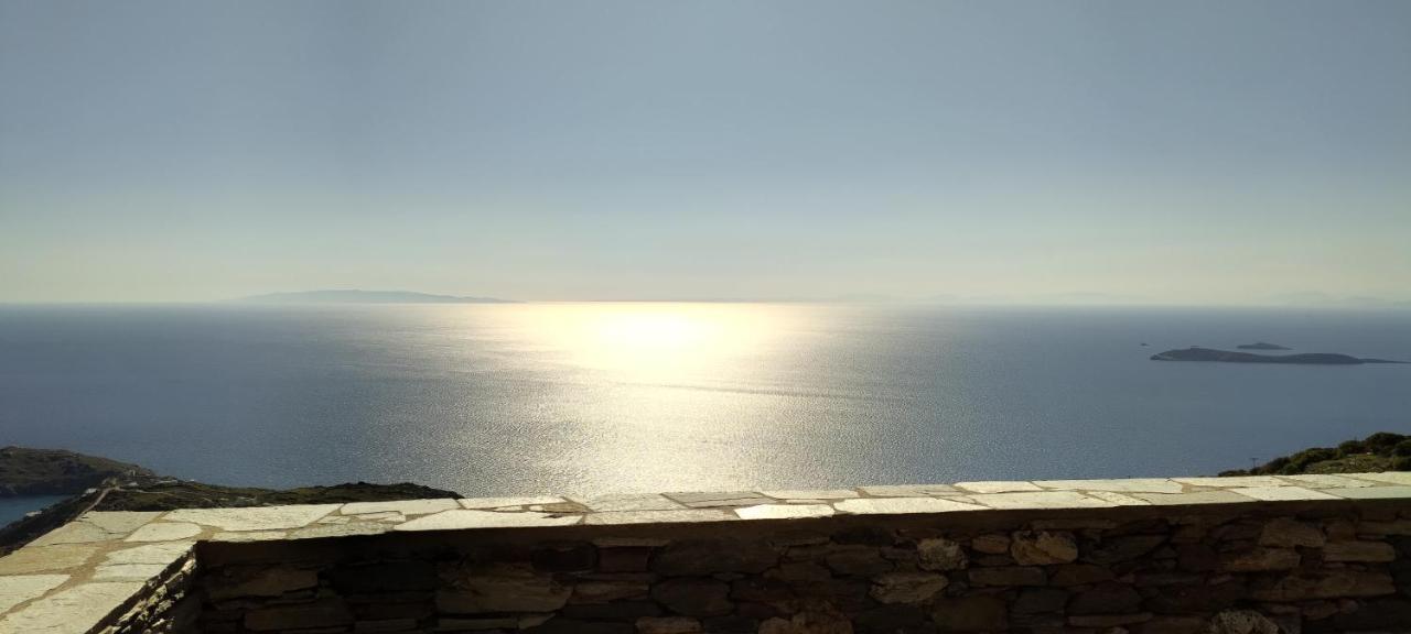Aegean Deep Blue Andros Ano Aprovato Daire Dış mekan fotoğraf
