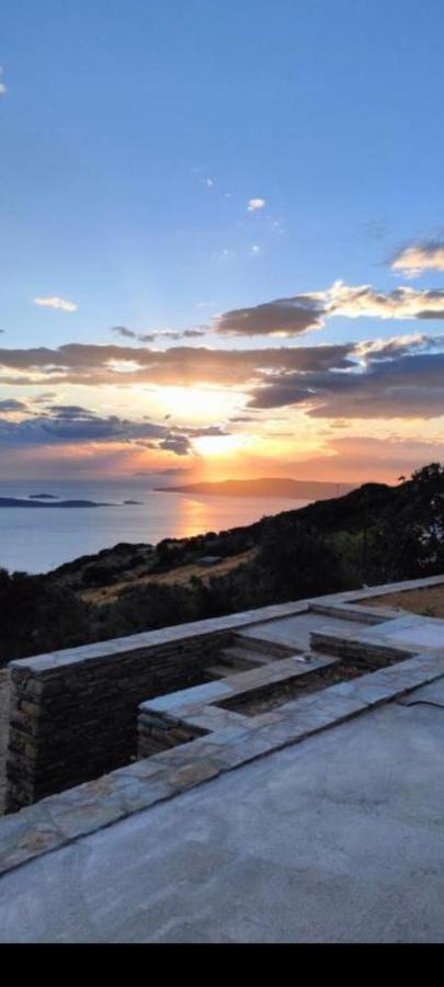 Aegean Deep Blue Andros Ano Aprovato Daire Dış mekan fotoğraf